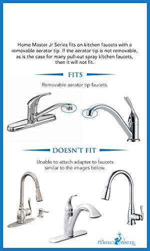 Home Master TMJRF2-BK Jr F2 Jr F2 Multi-stage Countertop Water Filter System, 500 gallon replaceable, Filters Fluoride Chlorine Chemicals Pesticides and more up to 93%
