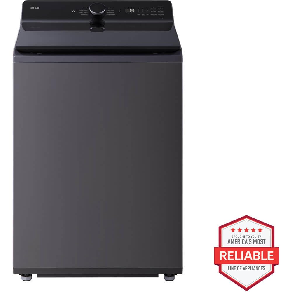 LG WT8400CB 5.5 Cu. Ft. Mega Capacity Top Load Washer w/EasyUnload - Matte Black