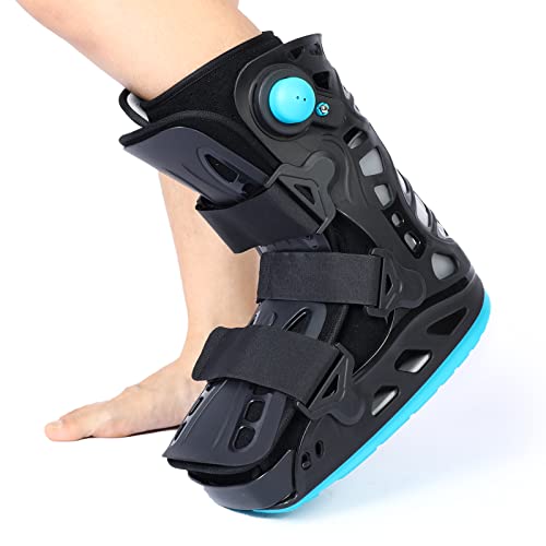 Inflatable Walker Boot, Air Cam Walker Fracture Boot, Short Walker Brace Walking Boot Orthopaedic Boot L4360 (Small)