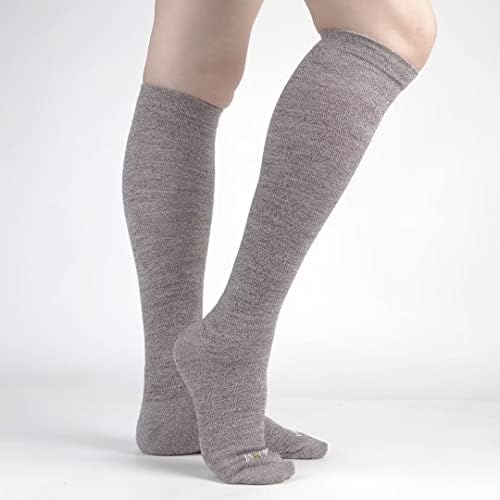 ja vie JAVIE 80% Merino Wool Ultra Soft 15-20mmHg Graduated Compression Socks for Women & Men
