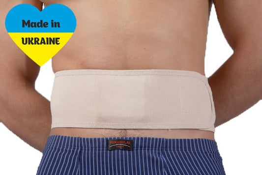Umbilical Ventral Belt Hernia Reduction Binder With Navel Pad, Abdominal Support for men and women. Hernia support comfort band and bandage. (#7 for Waist Circumference: 49-55 inch(125-140 cm))