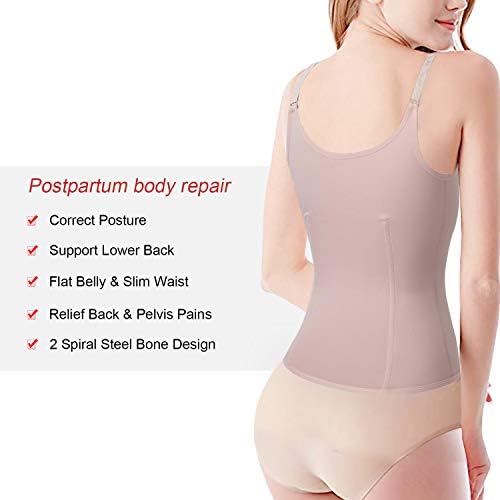 URSEXYLY Maternity Support Belt Postpartum Slim Waist Trainer Shapewear Recovery Waist Cincher Body Shaper