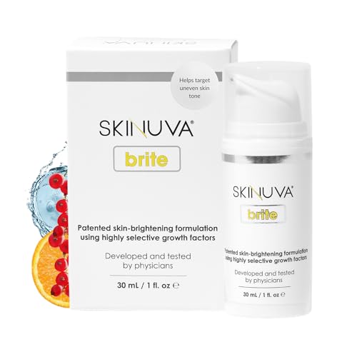Skinuva¢ç Brite Dark Spot Treatment ? Tone-Enhancing Cream Formulated with Growth Factors, Vitamin C, and Niacinamide For All Skin Types