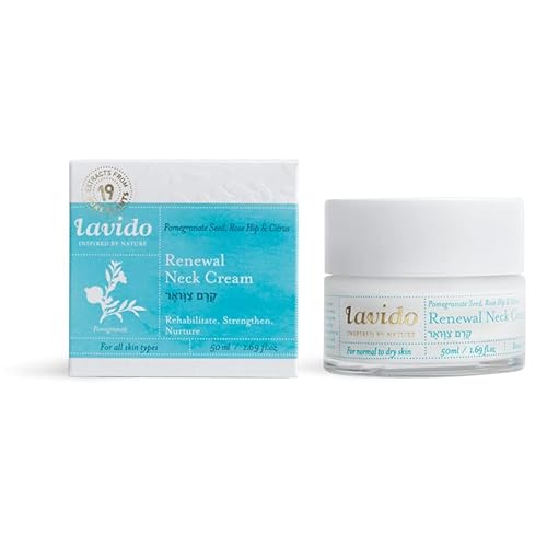 Lavido - Natural Renewal Neck Cream | Clean, Non-Toxic Skincare (1.69 fl oz | 50 ml)
