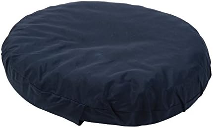 DMI 16-inch Convoluted Molded Foam Ring Donut Pillow Seat Cushion for Hemorrhoids, Back Pain, Tailbone Relief Cushion, Navy (Pack of 4)