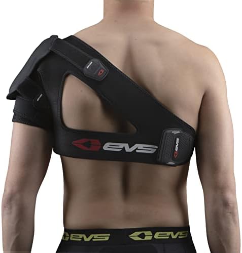 EVS SPORTS SB04 Shoulder Brace | Adjustable Compression with X-Strap Stabilizer for Injury Support