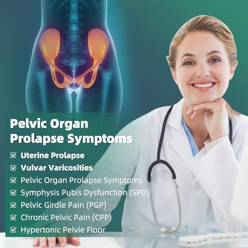 Pregnancy & Maternity Belt with Compression Groin Band - For Hernia, Pelvic Floor Pain Prolapse Belly Band with Groin Straps Uterine Prolapse (Medium)