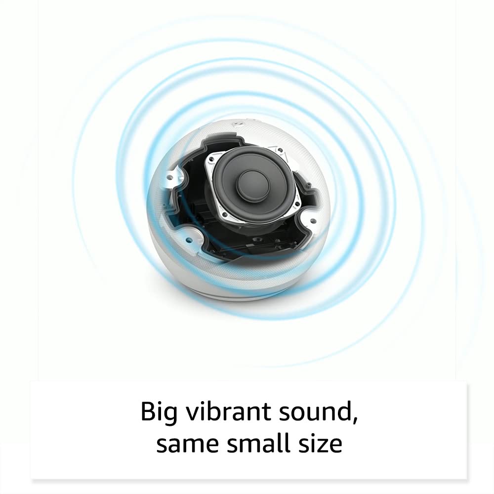 Amazon Echo Dot, Vibrant sounding Alexa speaker, Great for bedrooms, dining rooms and offices, Charcoal