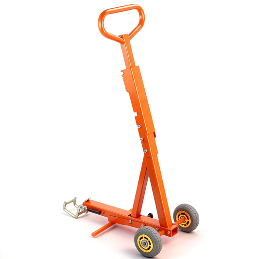 1400 lb Heavy-Duty Lawn Mower Lift Jack – 800LBS Capacity Upgrade, Foot Pedal & Spring-Loaded Tooth Lift for Zero Turn Mowers, Garden Tractors, ATV, Maintenance & Repair, Portable Design