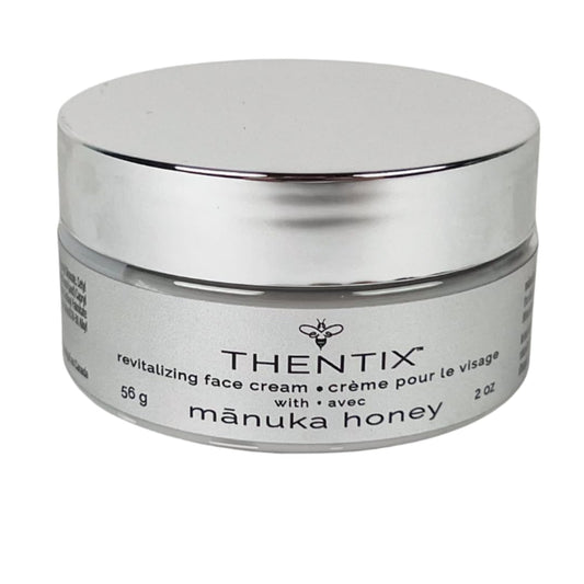 Thentix Face Cream with Manuka Honey, Moisturizer for Dry, Sensitive Skin, 2oz, Suitable for Women & Men