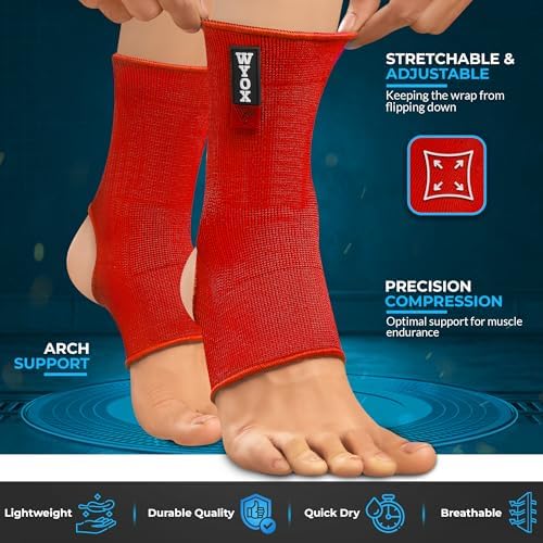 WYOX Ankle for Women, Men, and Youth - Plantar Fasciitis Brace, Ankle Support Brace for Men, Workout and Sports, Perfect for Stability and Support in All Activities