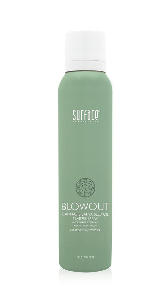 SURFACE Hair Blowout Hair Texture Spray for Women and Men, 4 oz - Heat Protecting, Volumizing Spray Lychee and Maracuja Oil - Premium Blowout Hair Products for Styling