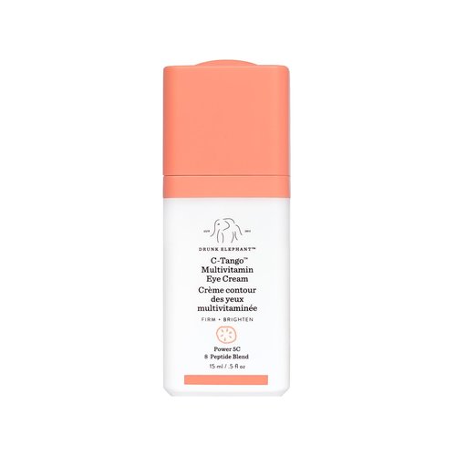Drunk Elephant C-Tango Multivitamin Eye Cream with Deluxe Sample - 15ml Vitamin C Eye - 5ml Protini Polypeptide Cream - Clean Clinical Skincare - Cruelty-Free - Dermatologist-Tested