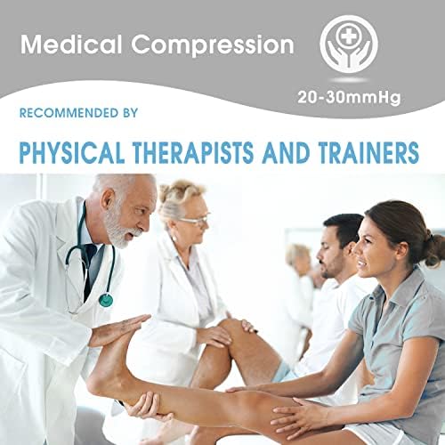 Compression Socks for Women & Men Open Toe (3 Pairs), Ankle Brace Compression Sleeve with Neuropathy, Foot Compression sleeve for Swelling, Pain & Plantar Fasciitis Relief (Gray, S)