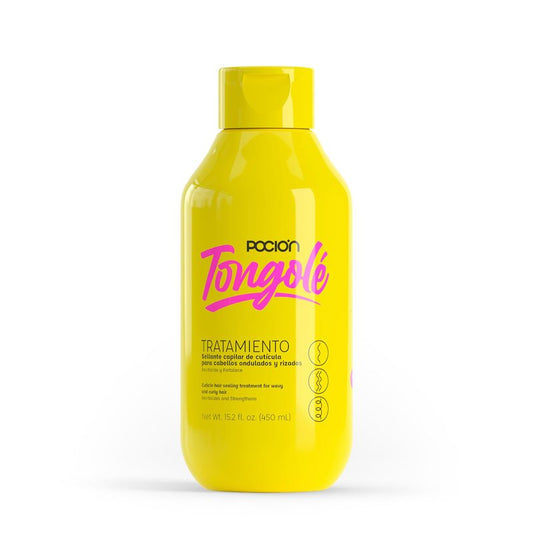 La Pocion Tongolé Treatment Conditioner – 15.2 Fl Oz (450 ml) Curly Hair Sealing Treatment for Wavy and Curly Hair – Revitalize and Strengthen