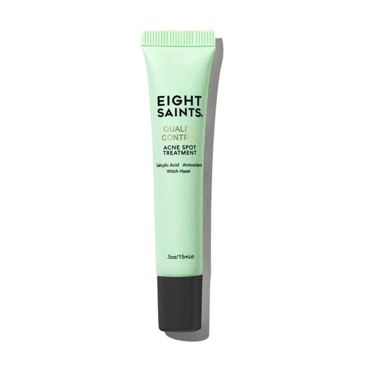 Eight Saints Quality Control Acne Treatment For Face Pimples and Zits with 2% BHA Salicylic Acid, Witch Hazel, and Antioxidants, Acne Spot Treatment, Fast Acne Relief, 0.5 Ounce