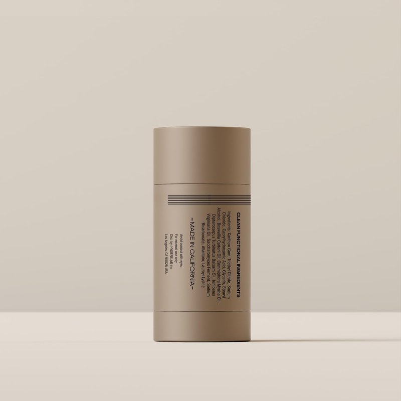 HygieneLab Fragrance-Free & Unscented Deodorant for Men – EWG Verified, Aluminum-Free, Non-Toxic Odor Protection for Sensitive Skin