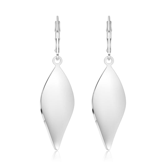925 Sterling Silver Dangle Earrings for Women Leverback Teardrop Earrings Hypoallergenic Silver Dangle Drop Earring for Gifts (Filigree-B-G)