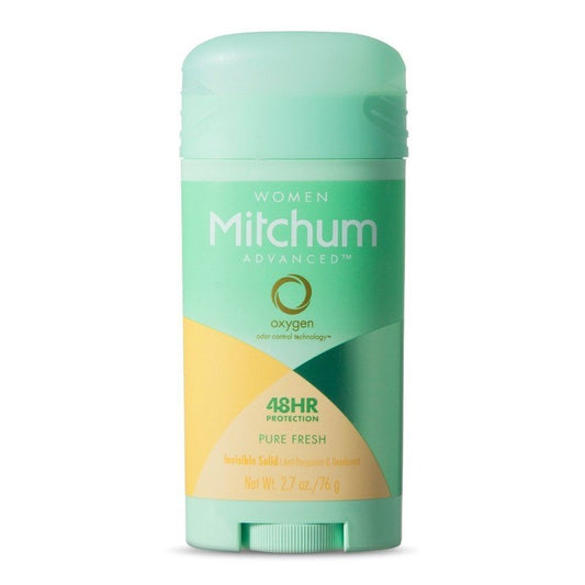 Mitchum Women Triple Odor Defense Invisible Solid 48HR Antiperspirant & Deodorant, Pure Fresh, 2.7 OZ - 5 Pack
