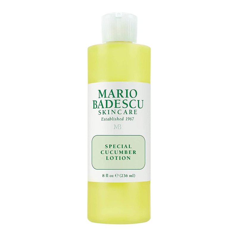 Mario Badescu Acne Facial Cleanser & Special Cucumber Lotion Set | Oil-Free Face Wash with Salicylic Acid & Aloe Vera + Non-Drying Toner for Excess Oil & Breakouts | 6 Fl Oz & 8 Fl Oz