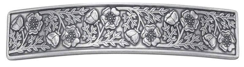 Danforth Wild Rose Hair Barrette – Handcrafted Pewter Hair Barrettes For Women – Thick Hair Clips For Women – ¾” x 3 ½”, Made In USA