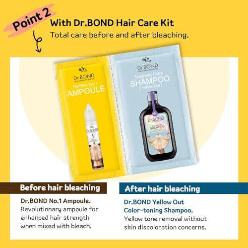 Super Rich Cream Hair Bleach (4.8oz), Permanent Hair Color with Marula Seed Oil, High-Lifting Formula, Minimal Damage, Enriched with Jojoba Seed and Argan Kernel