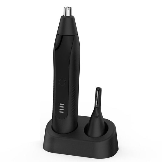 Ear and Nose Hair Trimmer for Men Women, Eyebrow and Facial Hair Trimmer with Powerful Motor and Dual-Edge Blades Rechargeable Painless
