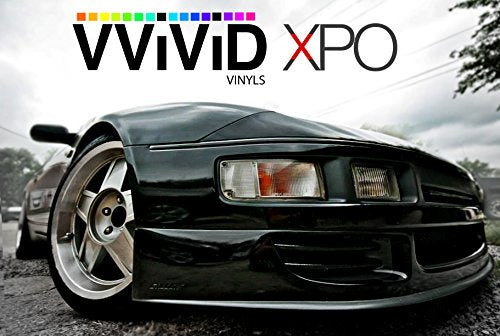 Black Gloss 5ft x 100ft VViViD8 Vinyl Wrap Roll with Air Release Technology with Tool Kit