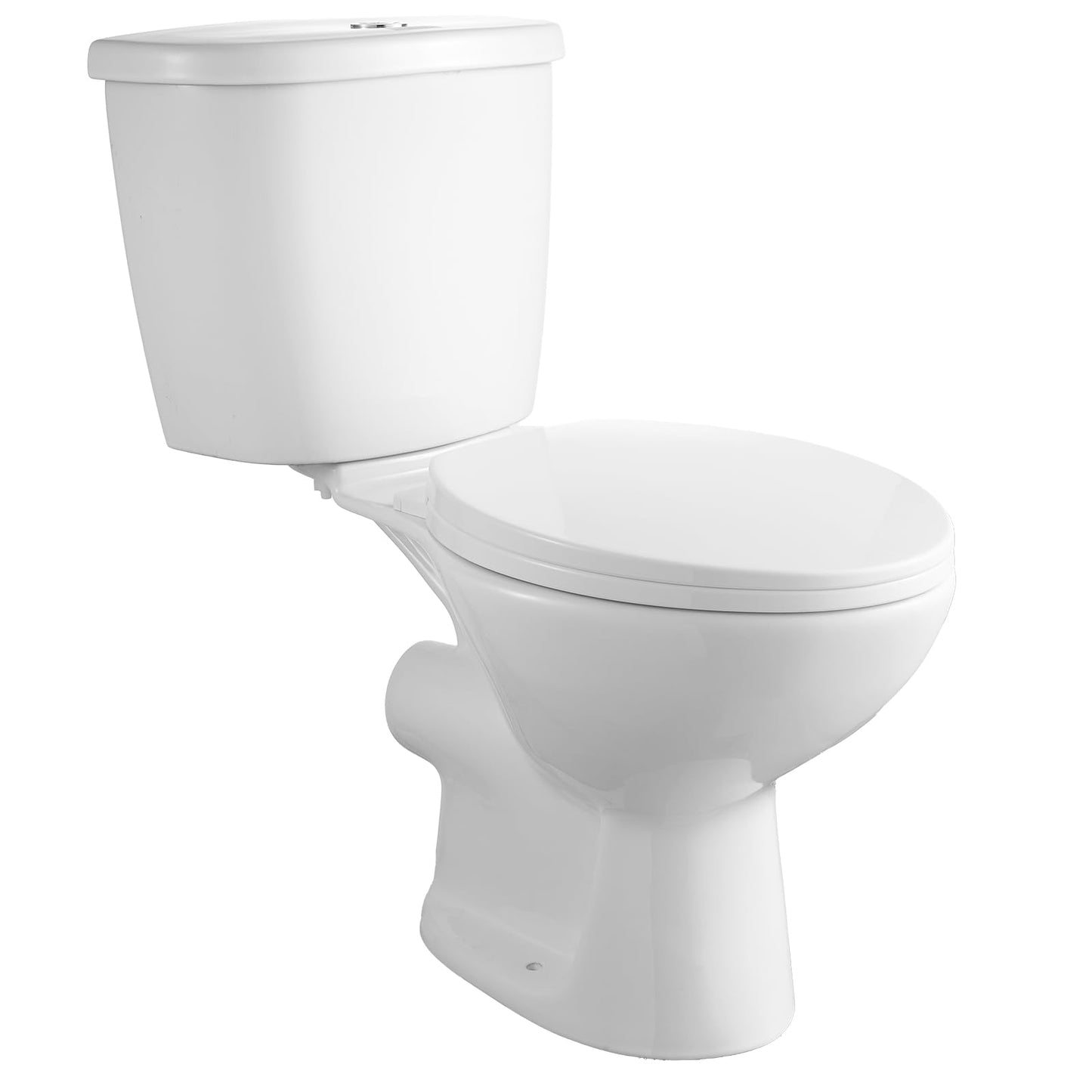 VEVOR Macerating Toilet System with Powerful 700W Macerator Pump, Rear Discharge and Upflush Toilet For Basement, Dual Flush Water Disposal, Macerating Toilet System Kit with 3-Inlet, Space Saving
