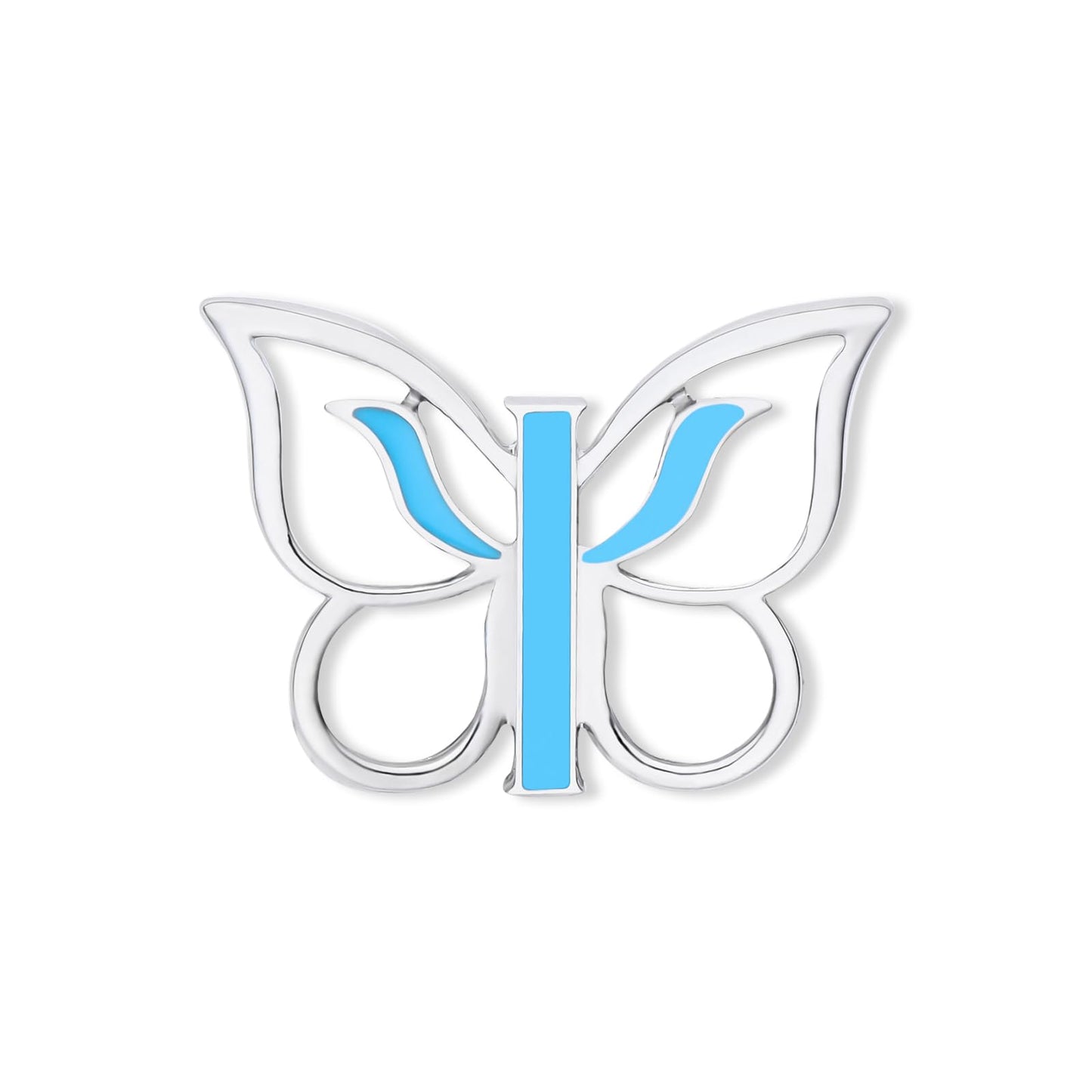 Dr's gift Psi Psychology Brooch Butterfly Pin Enamel Psi Symbol Lapel Badge for Psychiatrists Therapists Mental Health Advocates Graduation Jewelry Gift