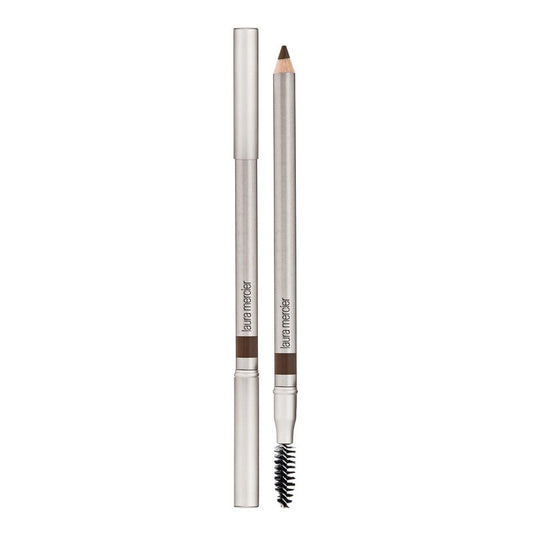 Laura Mercier Eye Brow Pencil, Fine Tip, Fills, Defines and Shapes for Perfectly Natural-Looking Eyebrows, Creamy Texture, Soft Brunette