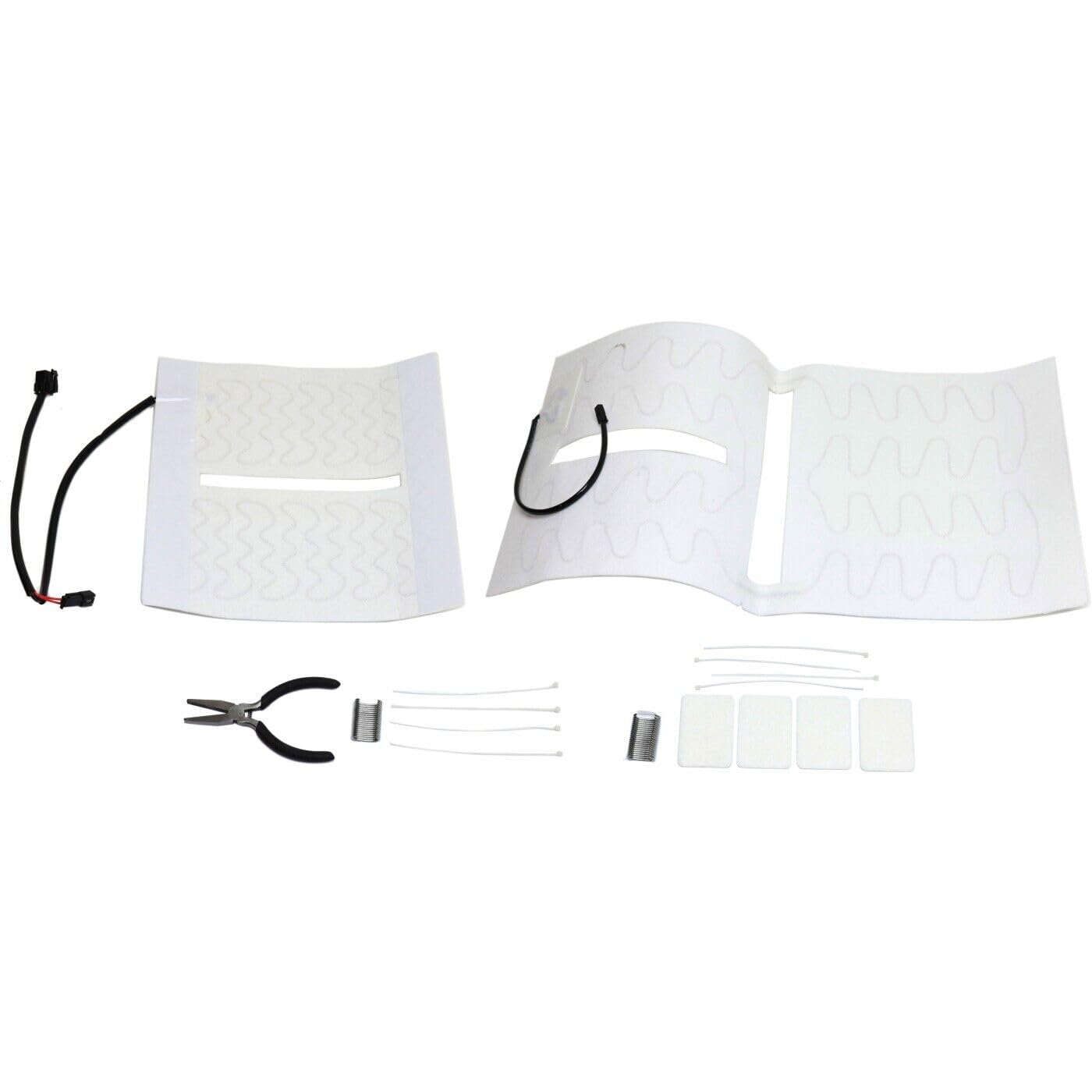 Zieichy 2 Set Seat Heater Pad, 4Pcs Seat Heat Pad Compatible with 2003-2007 Chevy GMC Pickup Truck SUV,15193975,641106,641105,88940288,88940289