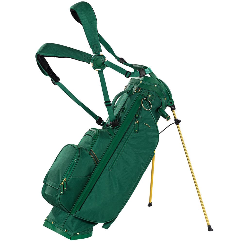 Sun Mountain Men's Matchplay LS Lightweight Stand Golf Bag 4-Way Top - 9 Pockets, Dual Strap System, Push & Electric Cart Compatible Compression Base, 2025 Model - Season Opener