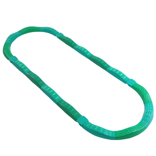 20 PCS Balance Beam Stepping Stone Set, Indoor and Outdoor Sensory Integration Training Obstacle Course Game River Rock, 4 Colors (Color : Green, Size : 20 PCS)