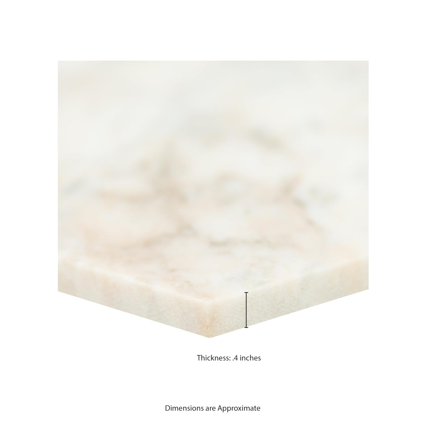 MSI Arabescato Venato 8 in. x 9 in. Hexagon Honed Marble Mosaic Tile for Kitchen, Bathroom Use; 2 Pack of 97 Pieces