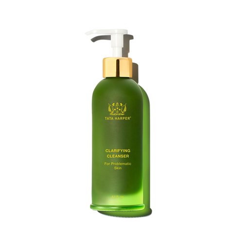 Tata Harper Clarifying Cleanser, Foaming Gel Cleanser for Blemish-Prone Skin, Sulfate-Free, Oily Skin Face Wash, Natural Skincare, 125ml