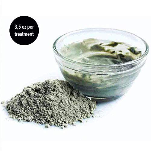 Guam Anti-cellulite Body Wrap for Thighs, Legs, MAX STRENGTH Hot Mud for Stubborn Cellulite, Clay Body Mask with Caffeine, Seaweed and Essential Oils, Reduce Cellulite on Legs, (1.1LB)