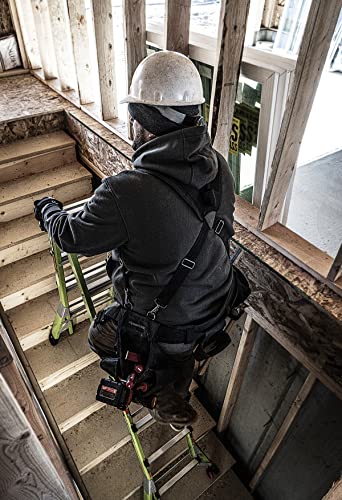 Little Giant Ladder Systems Dark Horse 2.0, M17, 17ft, Multi-Position Ladder, Fiberglass, Type 1A, 300 lbs Weight Rating, (16117-001)