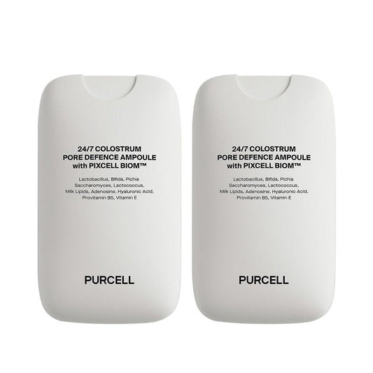 PURCELL 24/7 Colostrum Facial Serum Spray(White, Pack of 2) - Ampoule Mist for Glass skin with Long Hydration, Poreless Smooth Skin, Before & After Makeup, For All Skin types, 1.85 fl oz