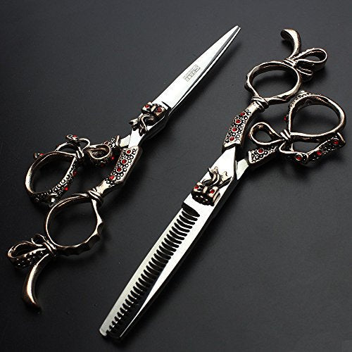6-inch high-end hair clipper set, hairstylist, professional hair clipper, thin and broken hair clipper