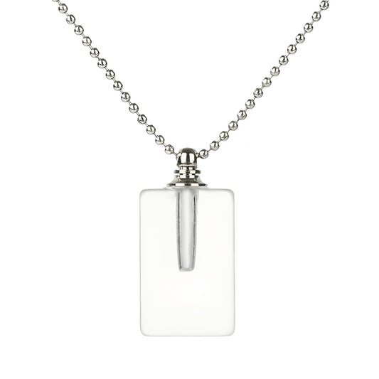 925 Sterling Silver Essential Oil Necklace For Women And Men, 14K Gold Filled Natural Stone Round Perfume Bottle Necklace, Essentials Oil Diffuser Vial Necklace (2 - Essential Oil Necklace)