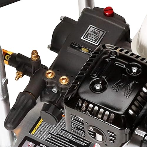 Simpson Cleaning 3600 PSI Gas Pressure Washer, 2.5 GPM Power Washer for Commercial Use, Honda GX200 Engine, 35-Foot MorFlex Hose, Aluminum Series, 49-State (ALH3425)