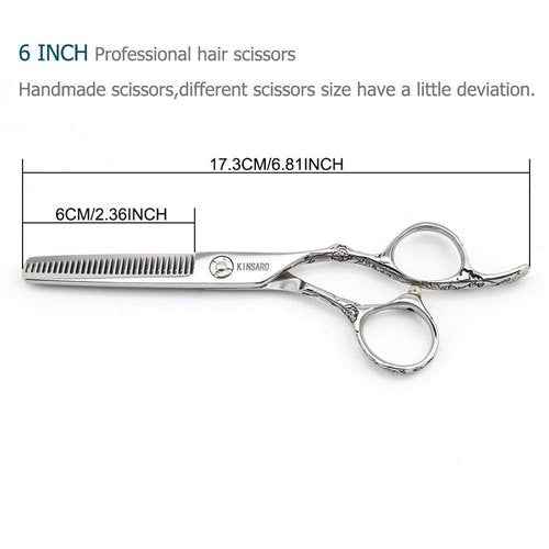 Hair cutting scissors 7 inch and hair thinning scissors 6 inch 440C professional 440C hair scissors