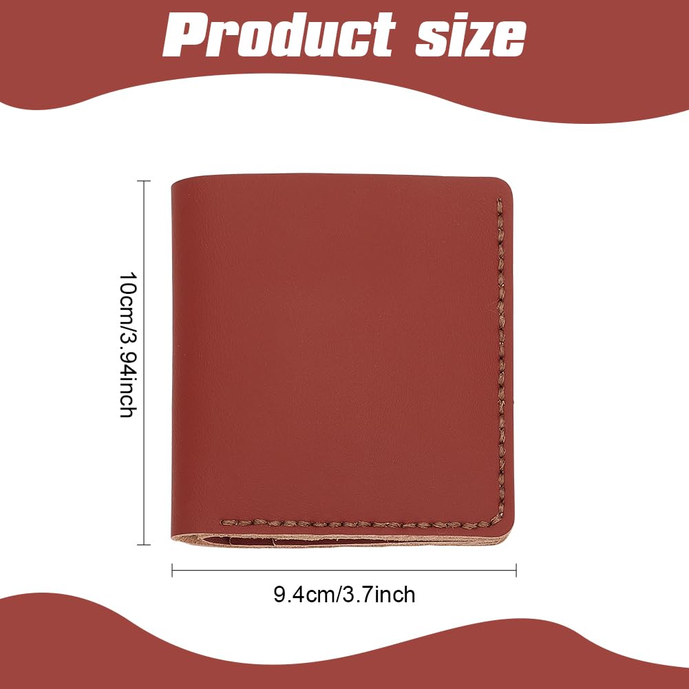 ANATTASOUL DIY Wallet Kits for Men Trendy Credit Card Wallet Kit Set DIY Men's Classic Craft Tools Billfold Kit Handmade Wallet Gifts for Dad Friends Boyfriends Uncles Family