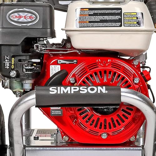 Simpson Cleaning 3600 PSI Gas Pressure Washer, 2.5 GPM Power Washer for Commercial Use, Honda GX200 Engine, 35-Foot MorFlex Hose, Aluminum Series, 49-State (ALH3425)