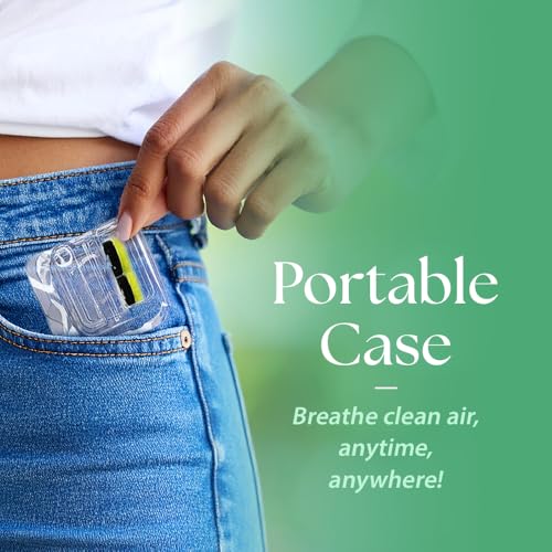 3-Ply Nose Filter Reusable Breathable Nasal Plugs Air Filteration for Dust, Pollution, Block Cold Air - Pack of 3 (Medium)