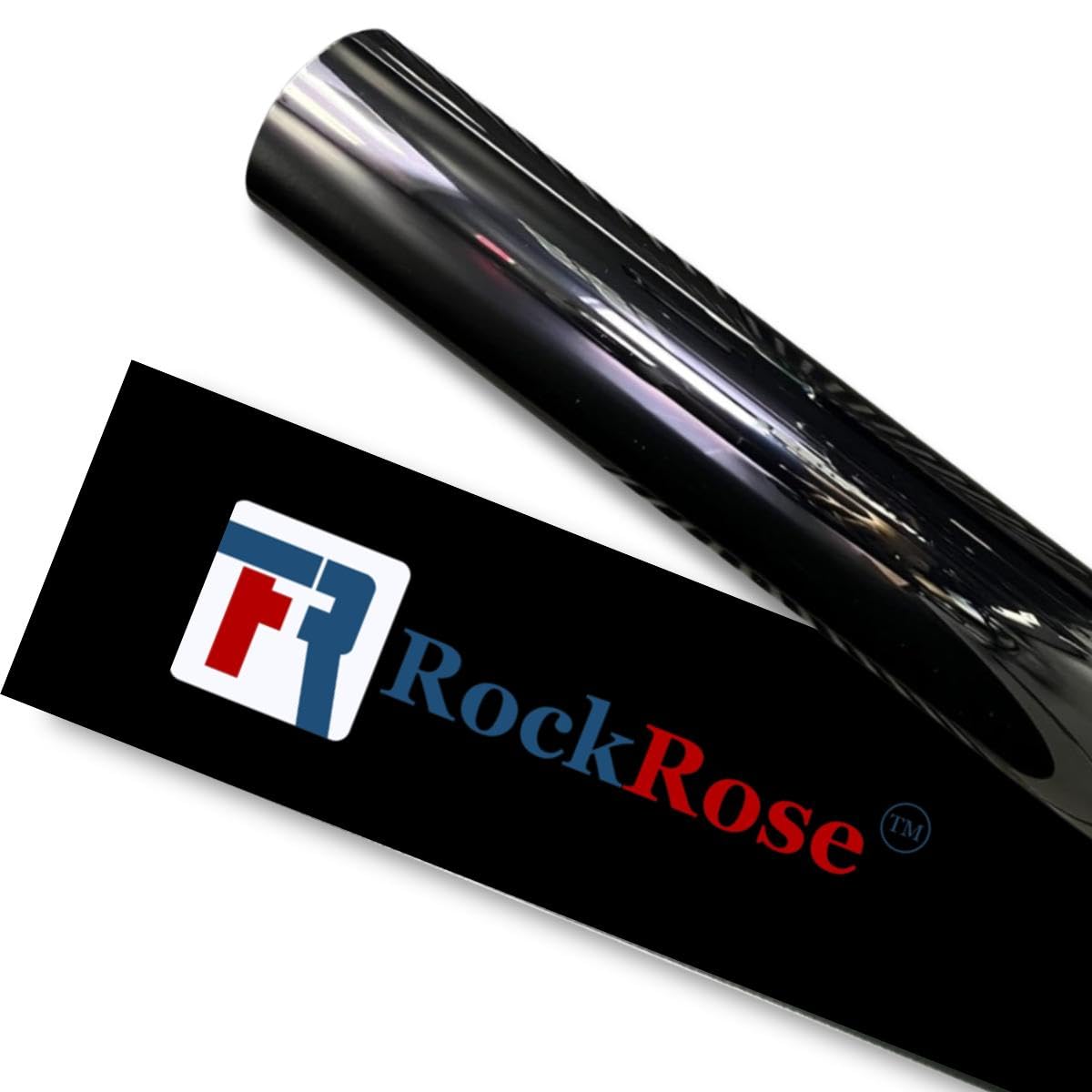 RockRose 20% Nano Ceramic Car Window Tint 24 in x 100FT 2PLY Privacy Film Heat Block, 99% UVR, and 85% IRR Block for Auto or Home Strong Adhesive, Easy Shrink, Plotter Friendly - Charcoal