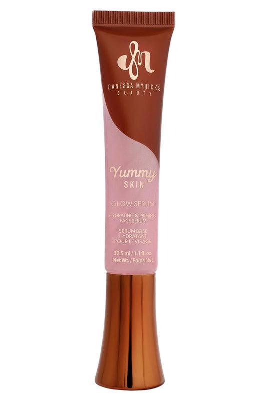 Danessa Myricks Beauty Yummy Skin Glow Serum – Fresh Pressed, Radiant Priming Serum with Niacinamide, Vitamin C & Hyaluronic Acid, 1.1 Fl Oz
