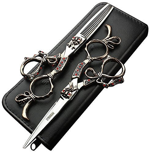 6-inch high-end hair clipper set, hairstylist, professional hair clipper, thin and broken hair clipper
