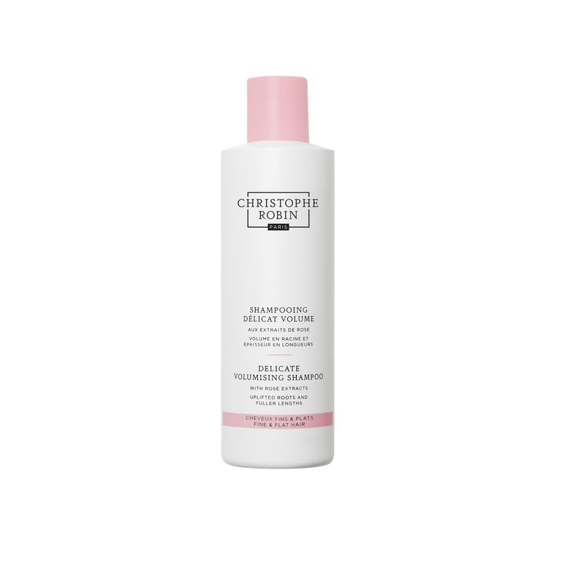 Christophe Robin Delicate Volumizing Shampoo With Rose Extracts for Thin, Fine, and Flat Hair 8.4 fl. oz
